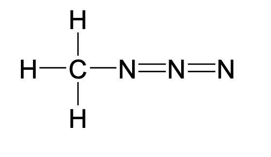 H—C—H
H-C-N=N=N