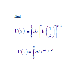 find
1
I(s) = [ds In
[(2)= [dt e* r=
