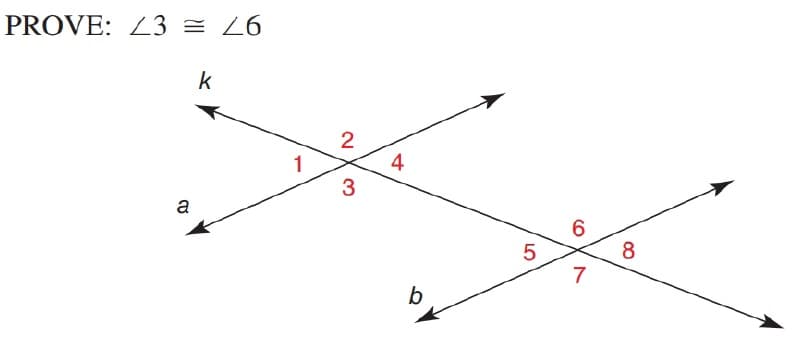 PROVE: Z3 = 26
k
2
4
3
a
5
8
7
b
LO
