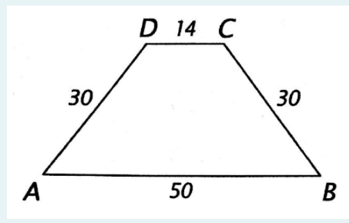 D 14 C
30
30
A
50
В
