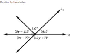 Consider the figure below
(2).
(5y – 11)
(8x)*
(9x – 7)/(13y + 7)*
