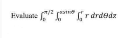 Evaluate / fasiner drd‡dz