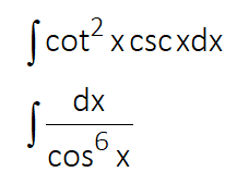 [cot?xcscxdx
| cot?
X cSc xdx
dx
Cos X
