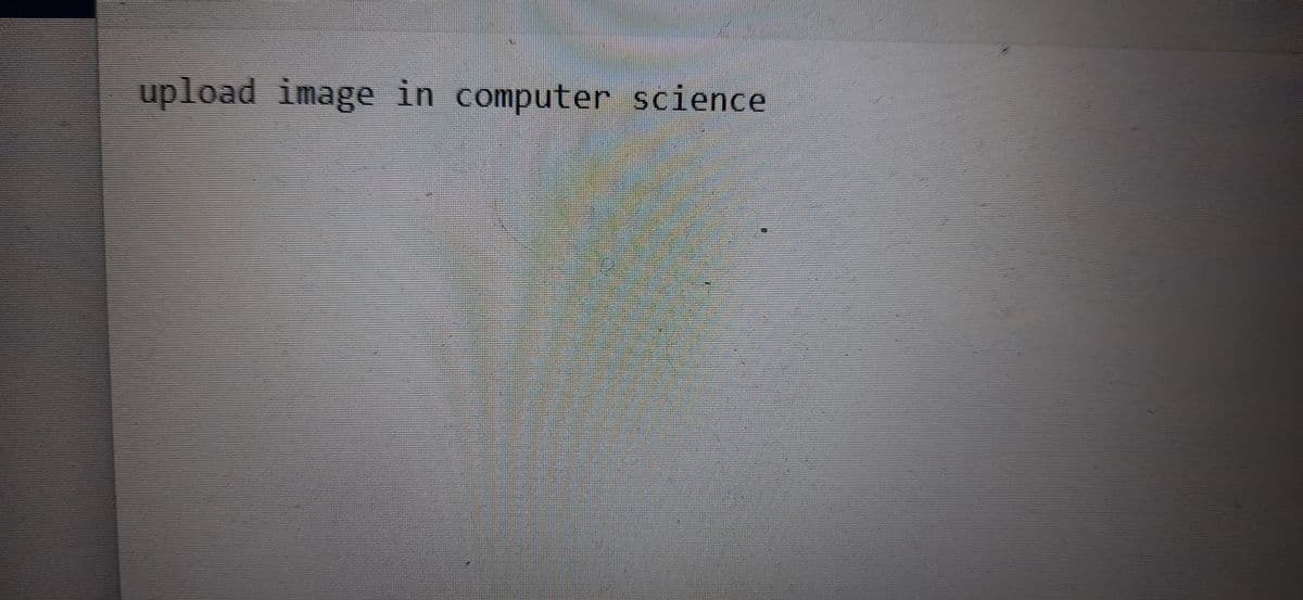 upload image in computer science