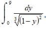 dy
(1– y)*
