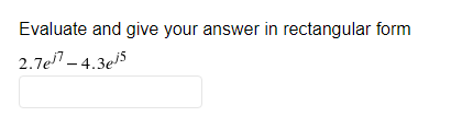 Evaluate and give your answer in rectangular form
2.7e7 - 4.3e5
