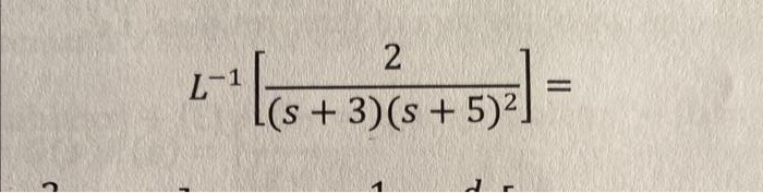 C
L-1
2
l(s + 3)(s + 5) 2
5)]
=