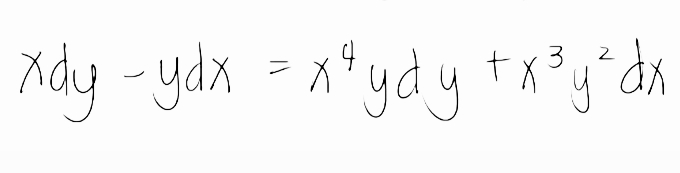 Ady - ydx = x*ydy tx°y°dn
3
