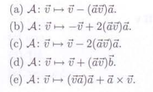 (a) A:
- (av)ā.
(b) A:
+2(av)ā.
(c) A:
-2(äv)ā.
(d) A:
+(av)b.
(e) A:
(va)a+ā xv.