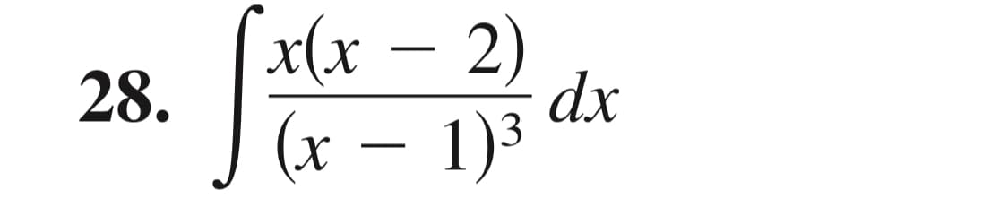 x(x - 2)
28.
dx
