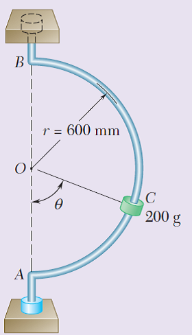 |
r = 600 mm
Ө
200 g
