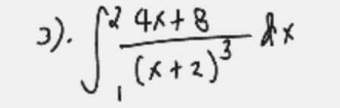 3)
4x+8
(x+2)3