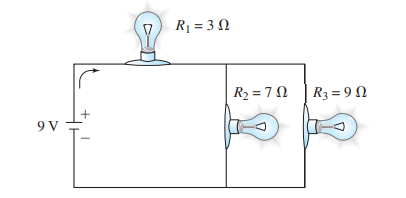 9 V
R₁ = 30
R₂ = 70
R3=902