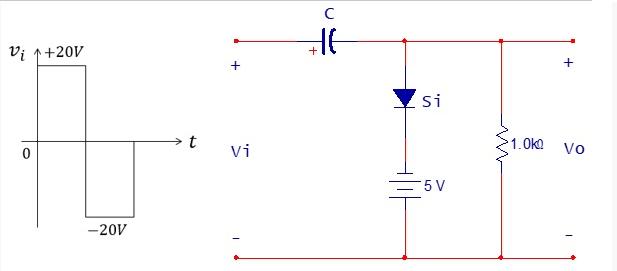 Vị 1+20V
si
>t
1.0k
Vo
Vi
= 5 V
-20V
in
