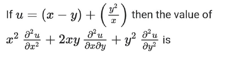 If u = (n – 9) + (?)
2 მ
Ա
+ 2xY_მæმყ
მu
მ2
then the value of
მ-
+ ყ is
მ2