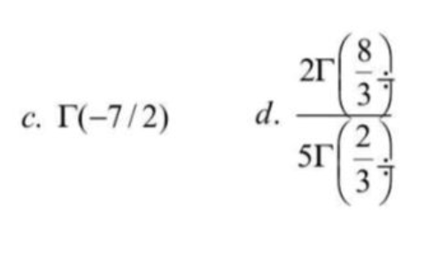 c. I(-7/2)
d.
21
51
3
2
37