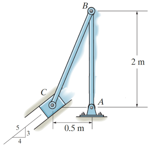 5
4
3
C
В.
0.5 m
A
2 m