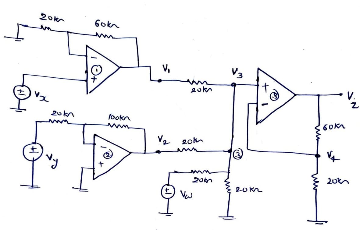 20kA
6okn
V,
20kn
V.
20kn
(ookn
60kn
V2
20kn
20kn
20kn
