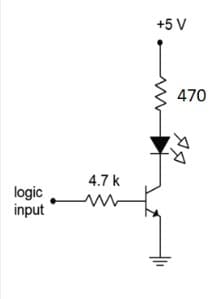 logic
input
4.7 k
+5 V
470
সA