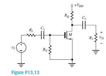 +Vpp
Rp
R1
R3
RG
Figure P13.13
