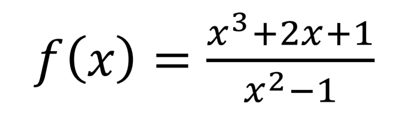 .3
x°+2x+1
f (x) =
х2-1
