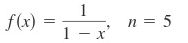 1
f(x)
n = 5
1-x'