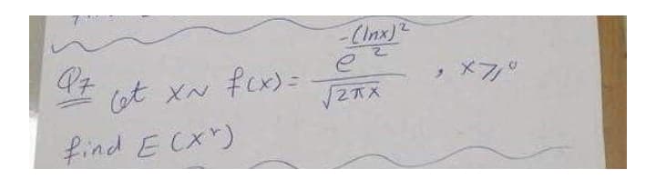 -CInx)?
e
et XN
fex)=
27X
find E CXr)
