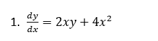 dy
1.
dx
2ху + 4x2
