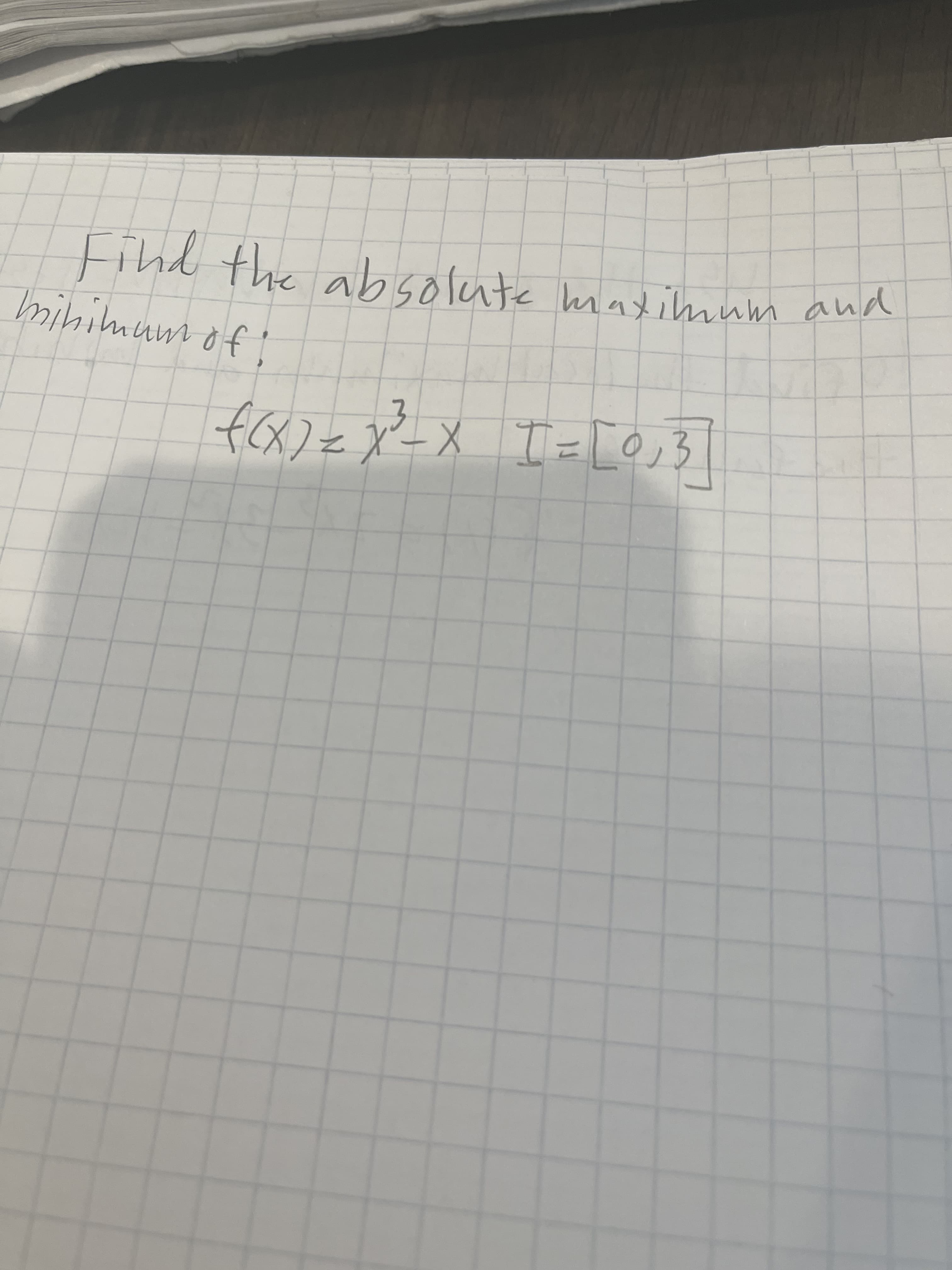 Find the ab50lute madimnm and
mihimum of
エーL0ッ3
7(メクナ
