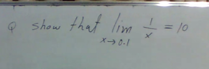 e show that lim = 10
%3D
メ→ 0-1
