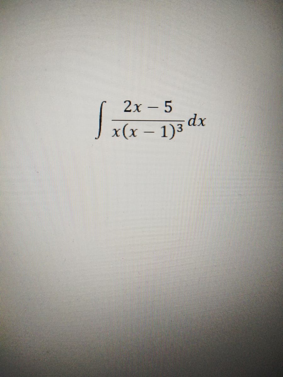 2х - 5
J x(x = 1)5 dx
