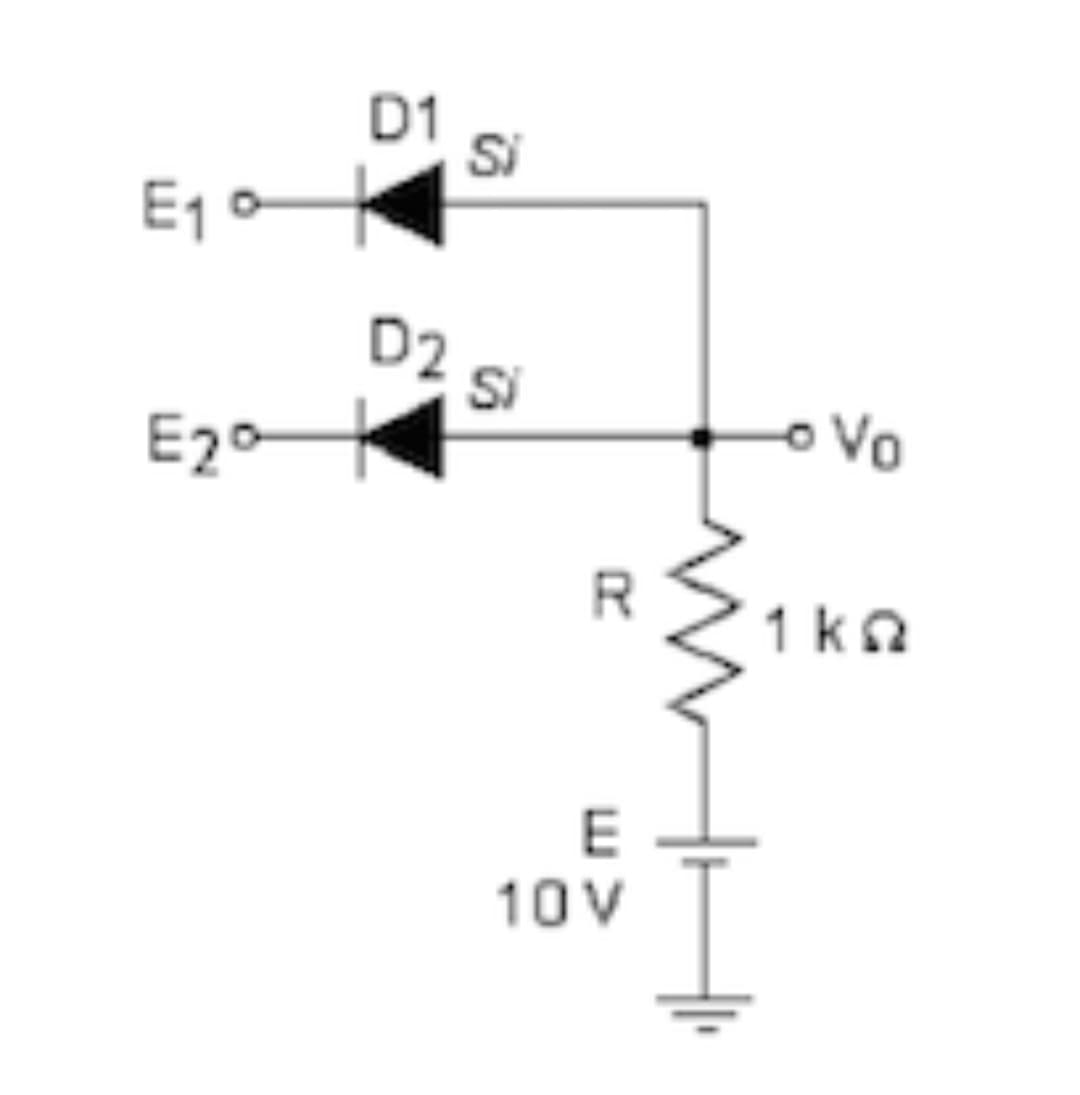 D1
Si
Eq o
D2 si
E20
oVo
1ka
E
10V
