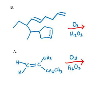 H2O2
A.
O3
~cニC
「CHっCH, HzO。
B.
