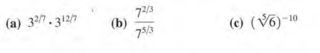 (a) 32/7.312/7
72/3
(b)
75/3
(c) (V6)-10
