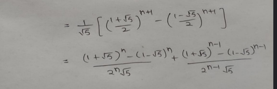 ()] 부
(1+55) - (1-J3)n-)
n-1
(+55)^-(1-13)"
2n- 5
