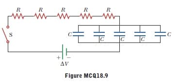 R
R
R
R
R
C
AV
Figure MCQ18.9
