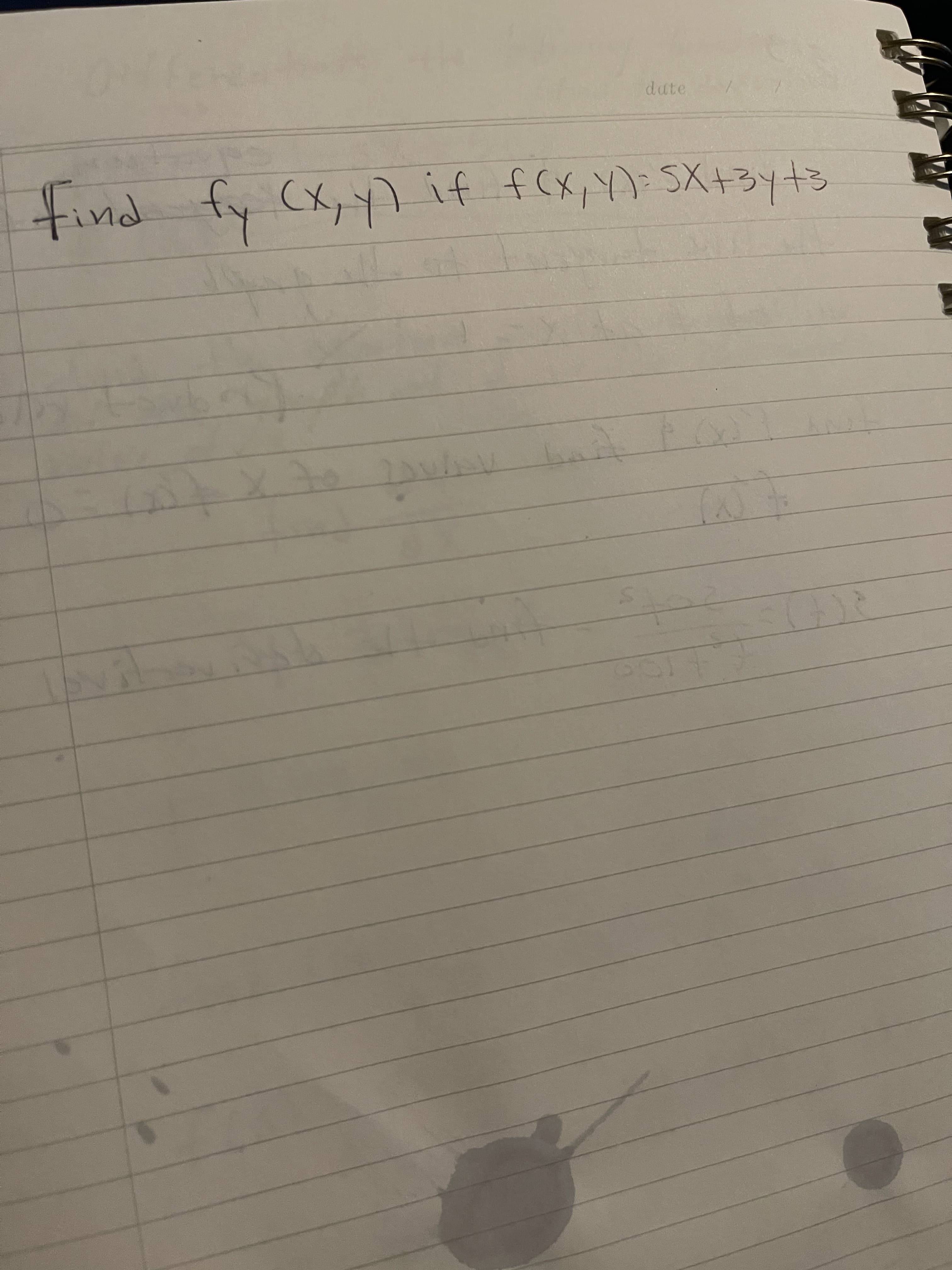 dute
tind fy (X, if f(x,Y) SX+34+3
