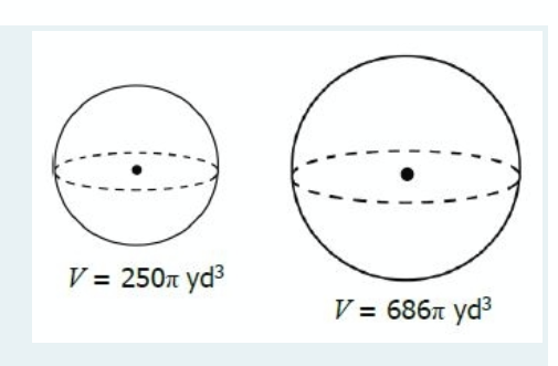 V = 250n yd3
V = 686n yd3
