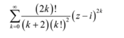 (2k)!
(k + 2)(k!)*
k=0
