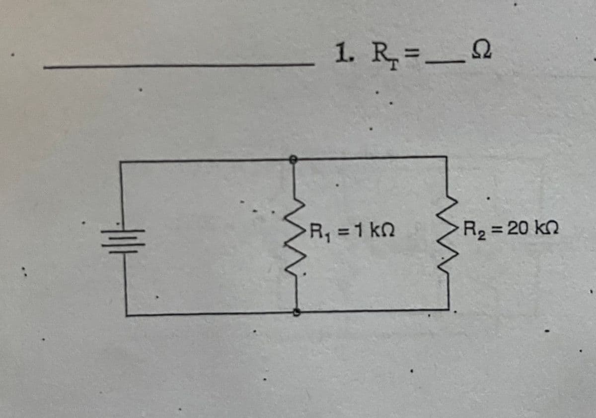 1. R=_2
R, =1 kn
R2 = 20 kn
%3D
