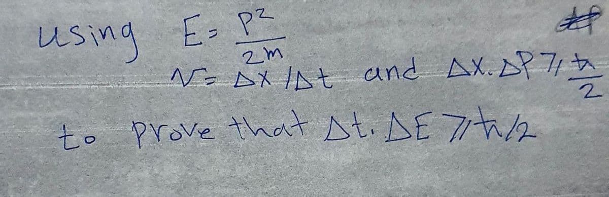 using E- p?
No AX IAt and AX.DP7a
-ראאA
2.
to prove that st. AE 7h
