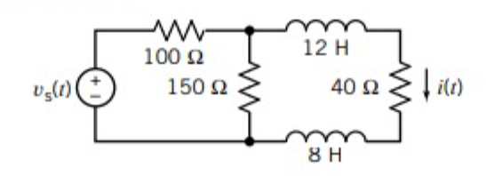 Us(t)|
100 Ω
150 Ω
12Η
40 Ω
m
8Η
i(t)