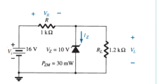 -
16 V
VR
R
www
ΙΚΩ
Vz = 10 V
Psy = 30 mW
R1.21.2kΩ V