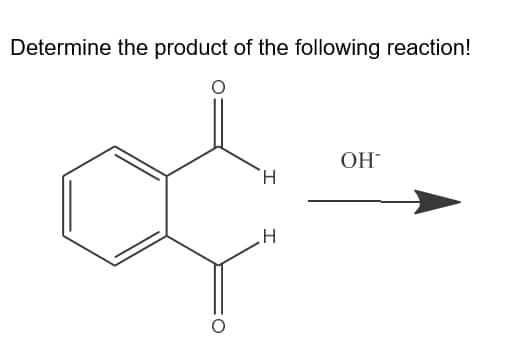 Determine the product of the following reaction!
OH
H.
