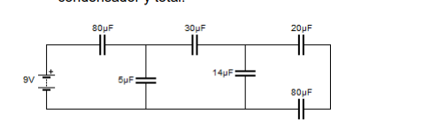 80μF
30μF
20μF
14uF
9V
5uF
80uF
