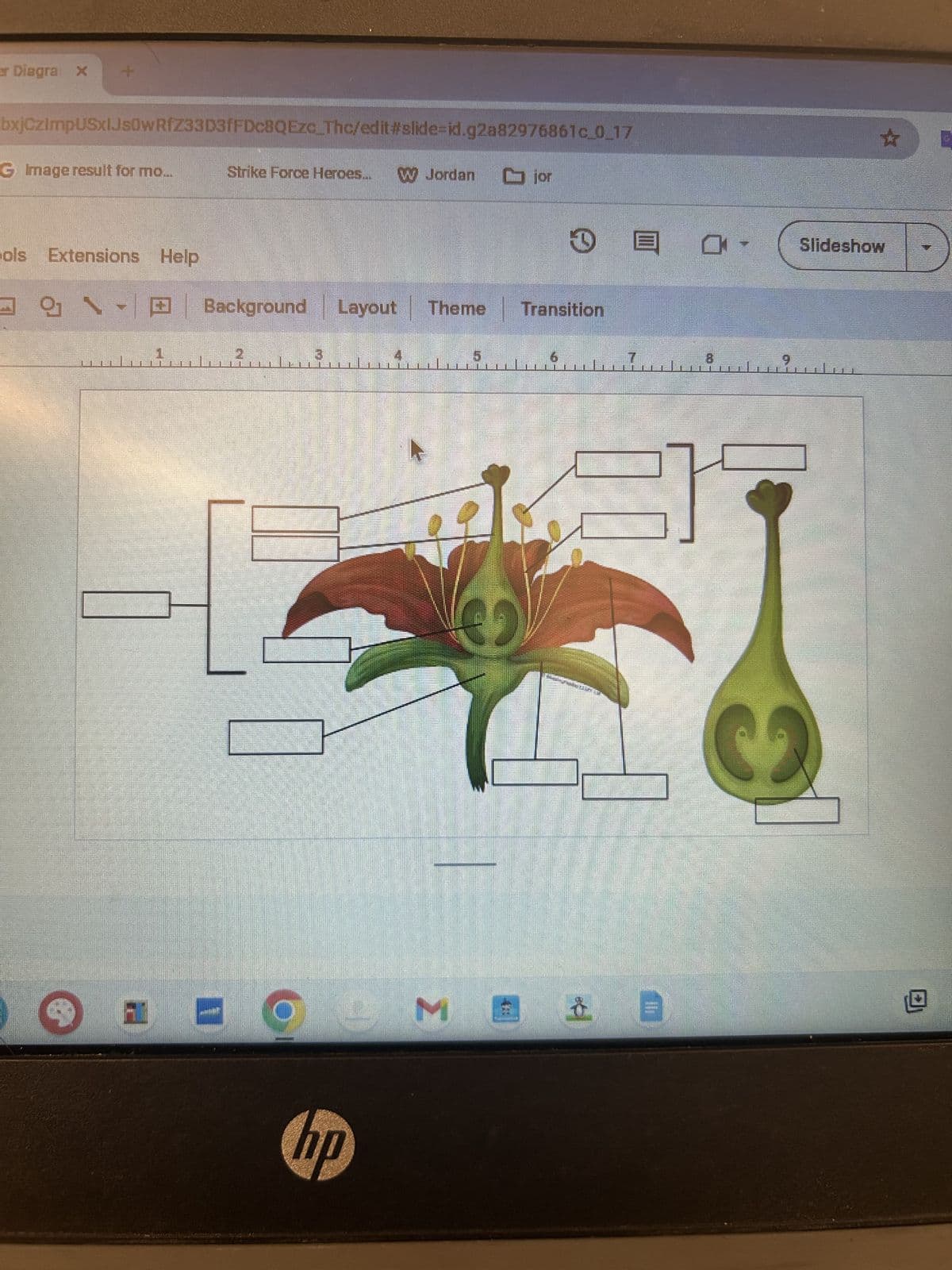 er Diagra x
bxjCzImpUSxIJsOwRfZ33D3fFDc8QEzc_Thc/edit#slide=id.g2a82976861c_0_17
G Image result for mo....
ols Extensions Help
그인 -
Strike Force Heroes.. W Jordan
Background
2
4.
Layout Theme Transition
7
jor
COME
hp
O
6
#
8
8
락
"
Slideshow