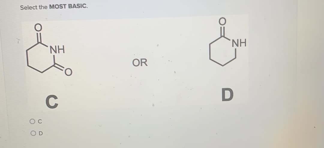 Select the MOST BASIC,
HN.
H
OR
C
O C
O D
