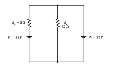 R₁ = 80
V₂ = 24V
www
R₂
320
V₂ = 12V