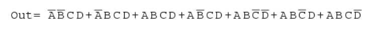 Out%3D ABCD+ABCD+AВСD +ABCD +ABCD+AВСD+ABCD
