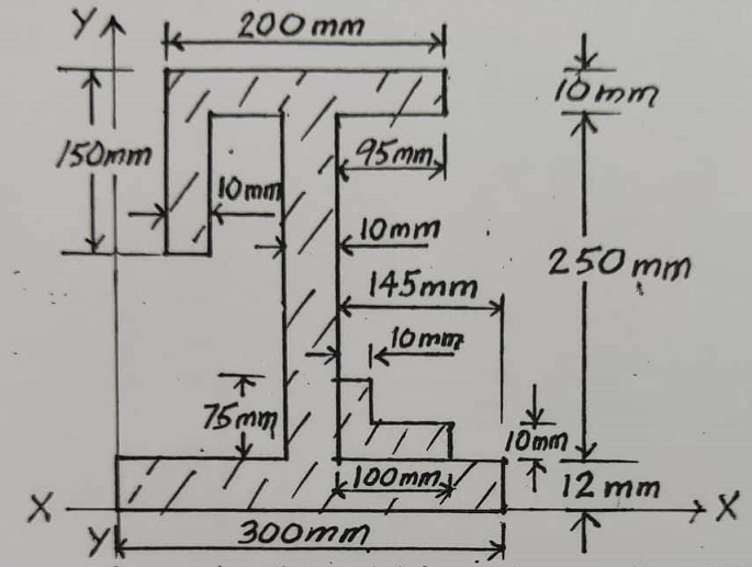 YA
X
T
150mm
자
K
ук
200 mm
10mm
不
75mm
7
95mm
10mm
145mm
10mm
1/1/00
300mm
10mm
250mm
✓
10mm.
100mm 12 mm
↑
+X